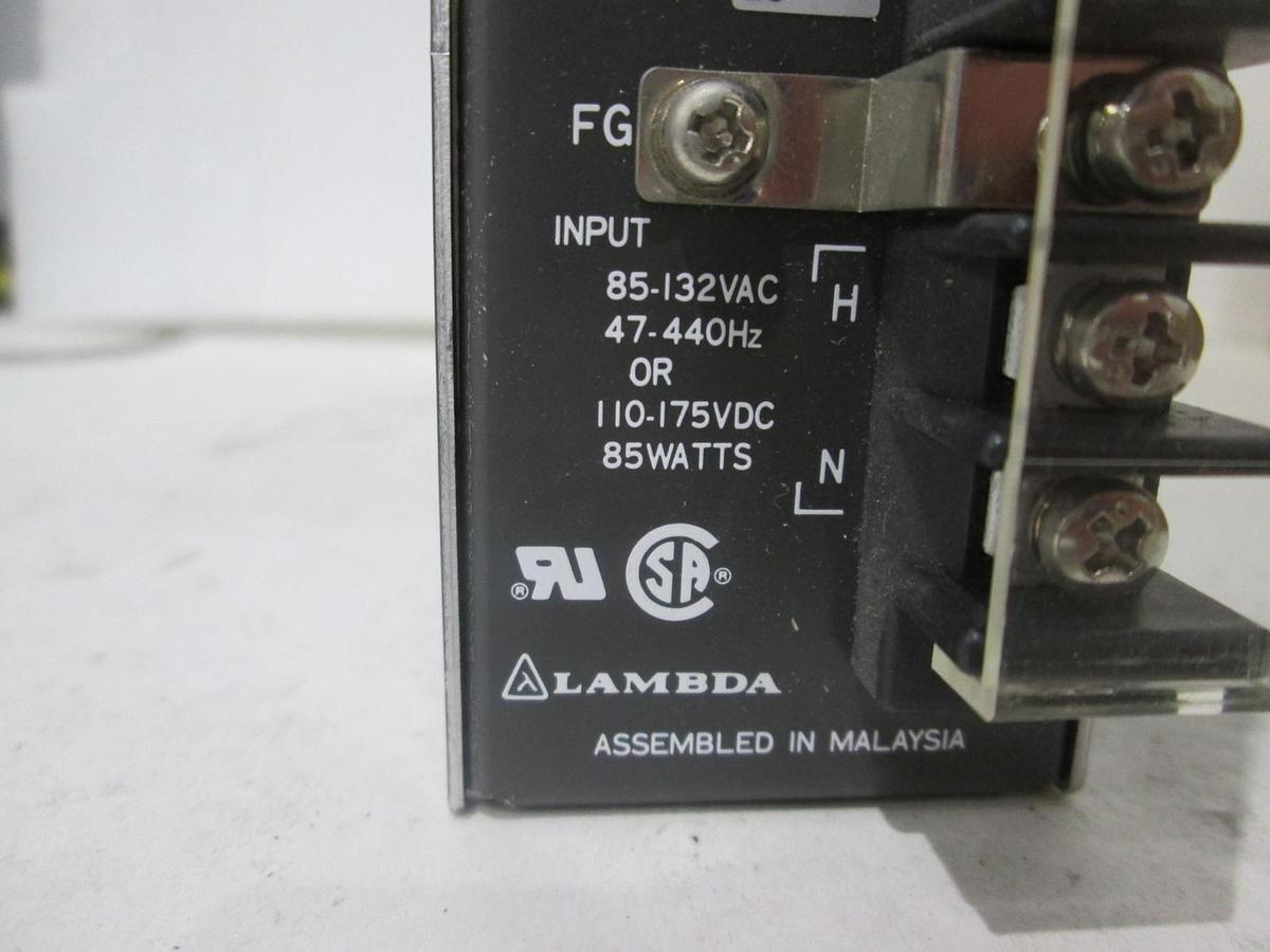 Used Lambda, LUD-15-44, Power Supply, Input, 85-132VAC, 47-440Hz, 110-175VDC, Used