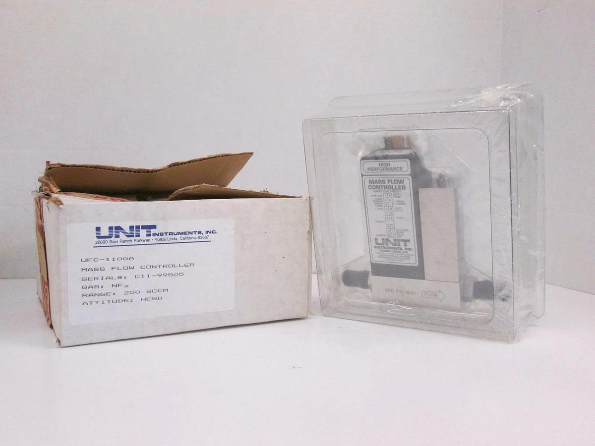 Used Unit UFC-1100A Mass Flow Controller MFC, NF3, 250 SCCM