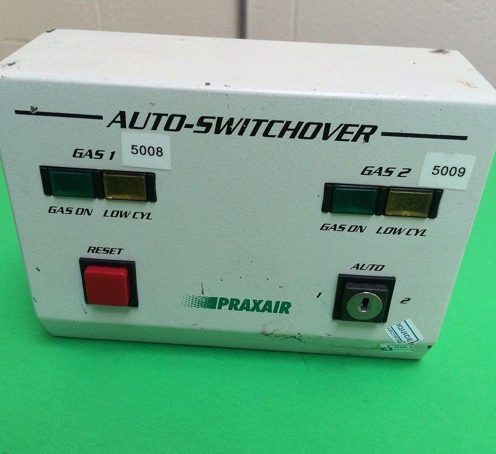 Used Praxair Auto-Switchover, high purity inert switch over controller