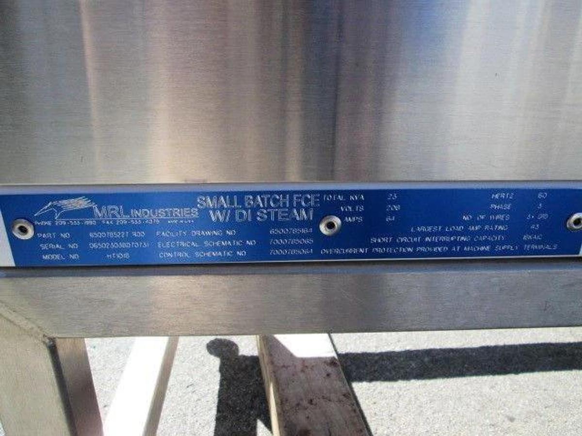 Used MRL Sandvik HT 1018 150 mm mini batch single stack oxidation furnace