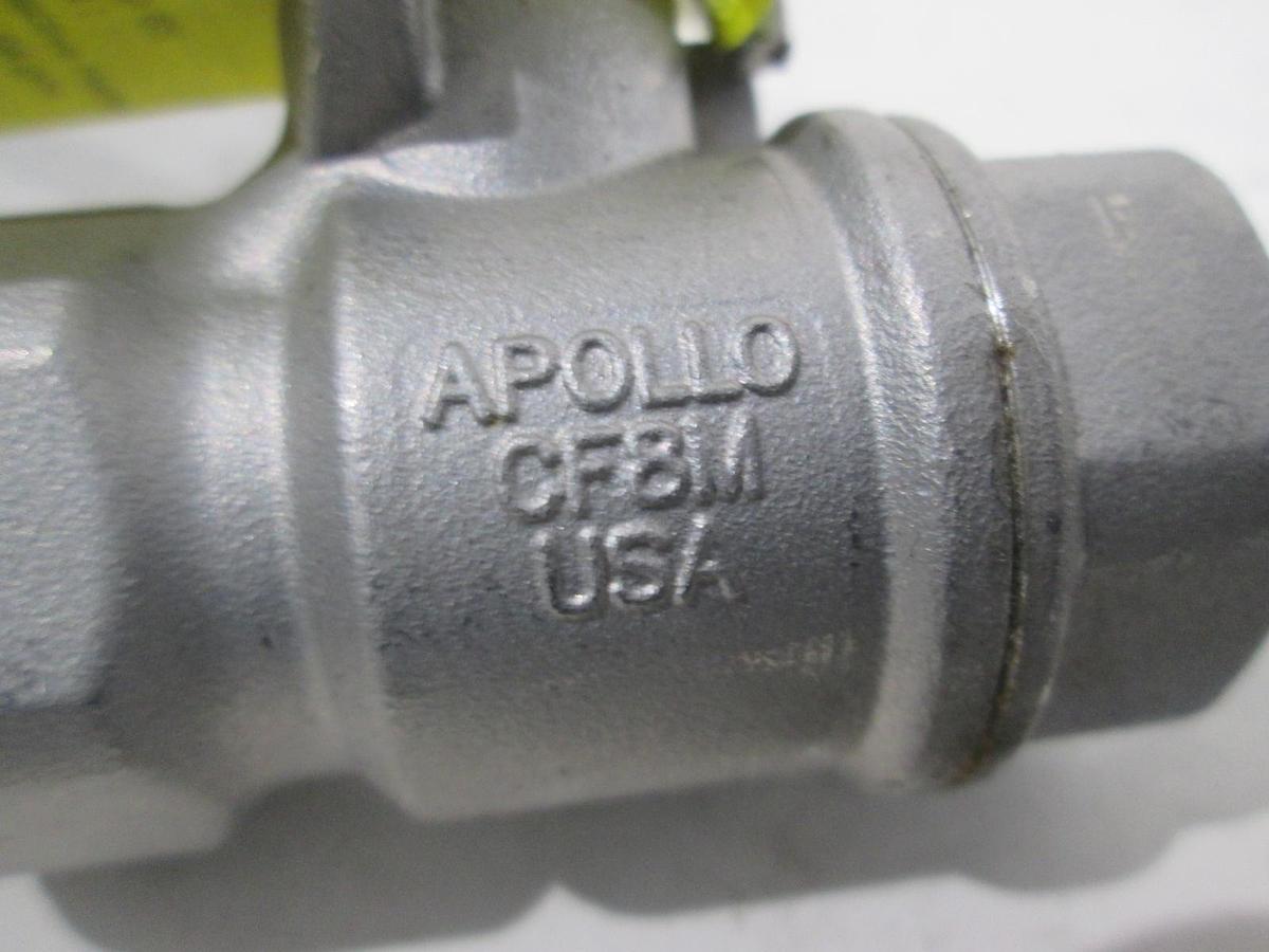 Used Apollo, 1/2" Gate Valve, 1000 CWP, CF8M, New