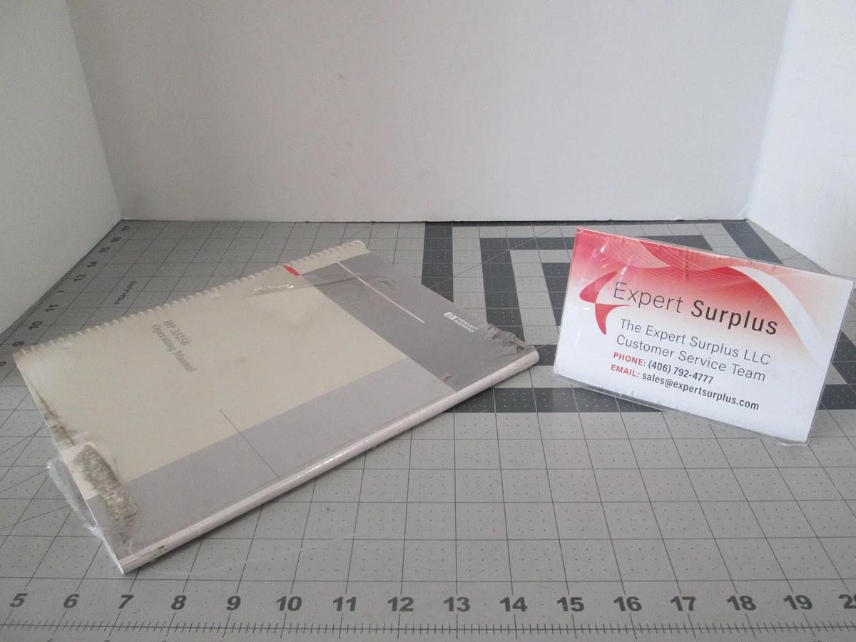 Used Hewlett Packard, HP 3325B, Operating Manual, Used