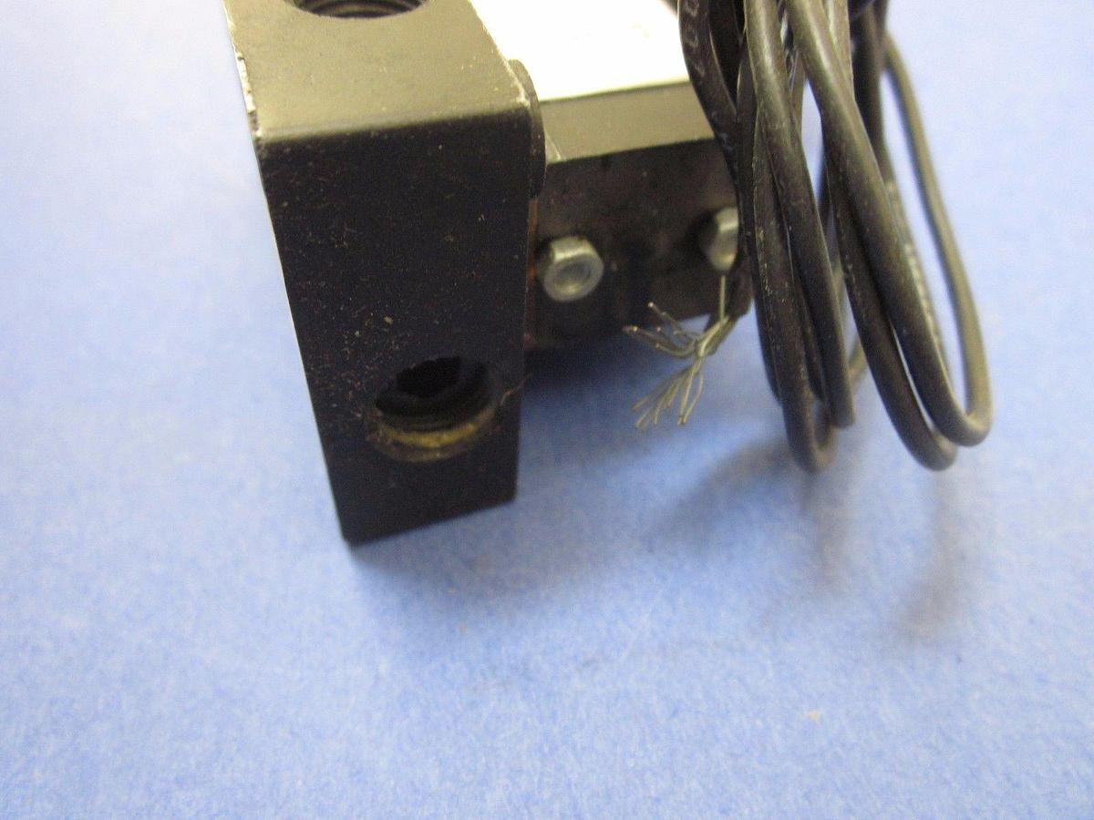 Used Kay Pneumatics Solenoid Valve: KEV31-5-122-IP Manifold Base w/ A2022-S1 Valve