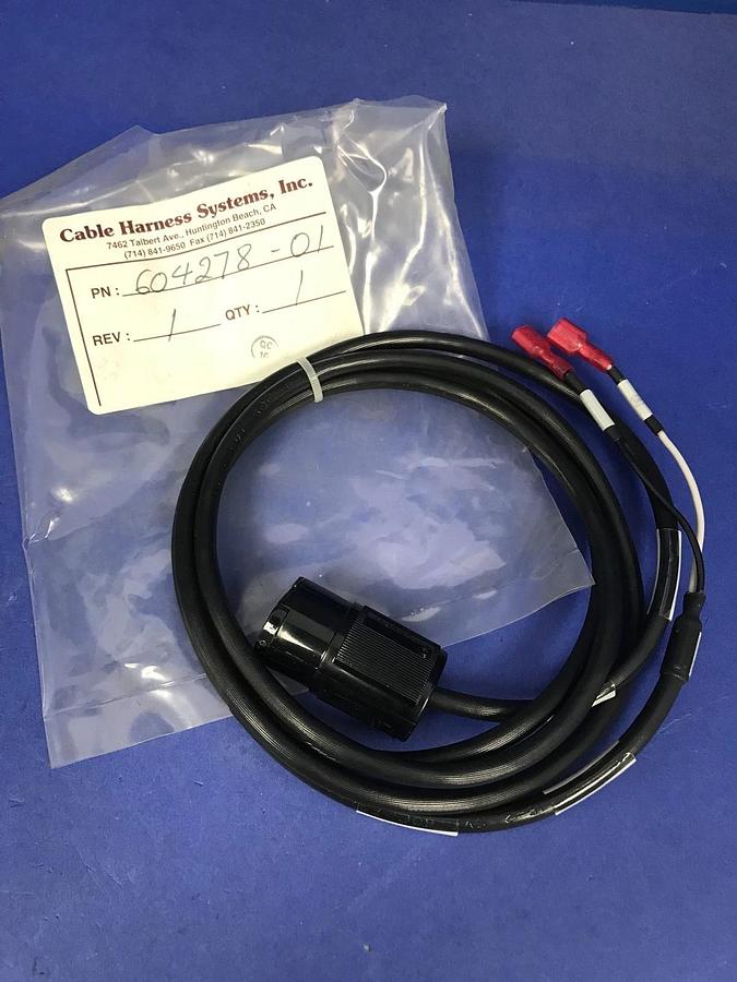 Used SVG 604278-01 Heat Tape Power Harness Assembly, New