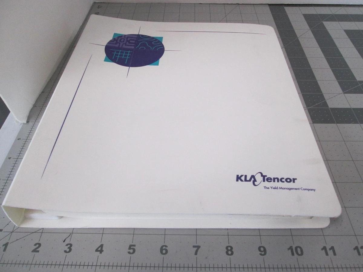 Used Tencor, UV-10x0 Thin Film Measurement Systems w/ Summit Vers 2, User Guide, Used