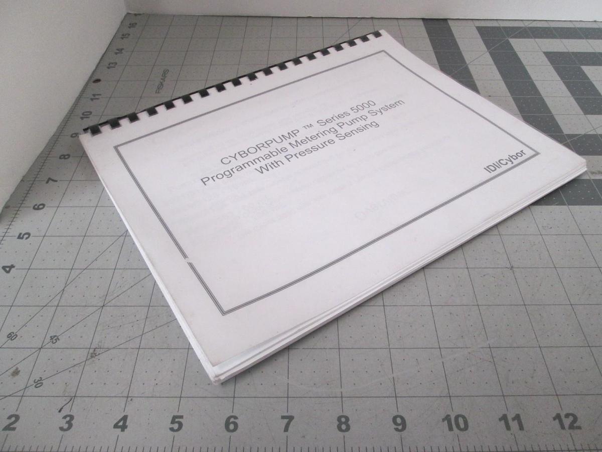 Used Cyborpump, Series 5000, Operation and Maintenance Manual, Used