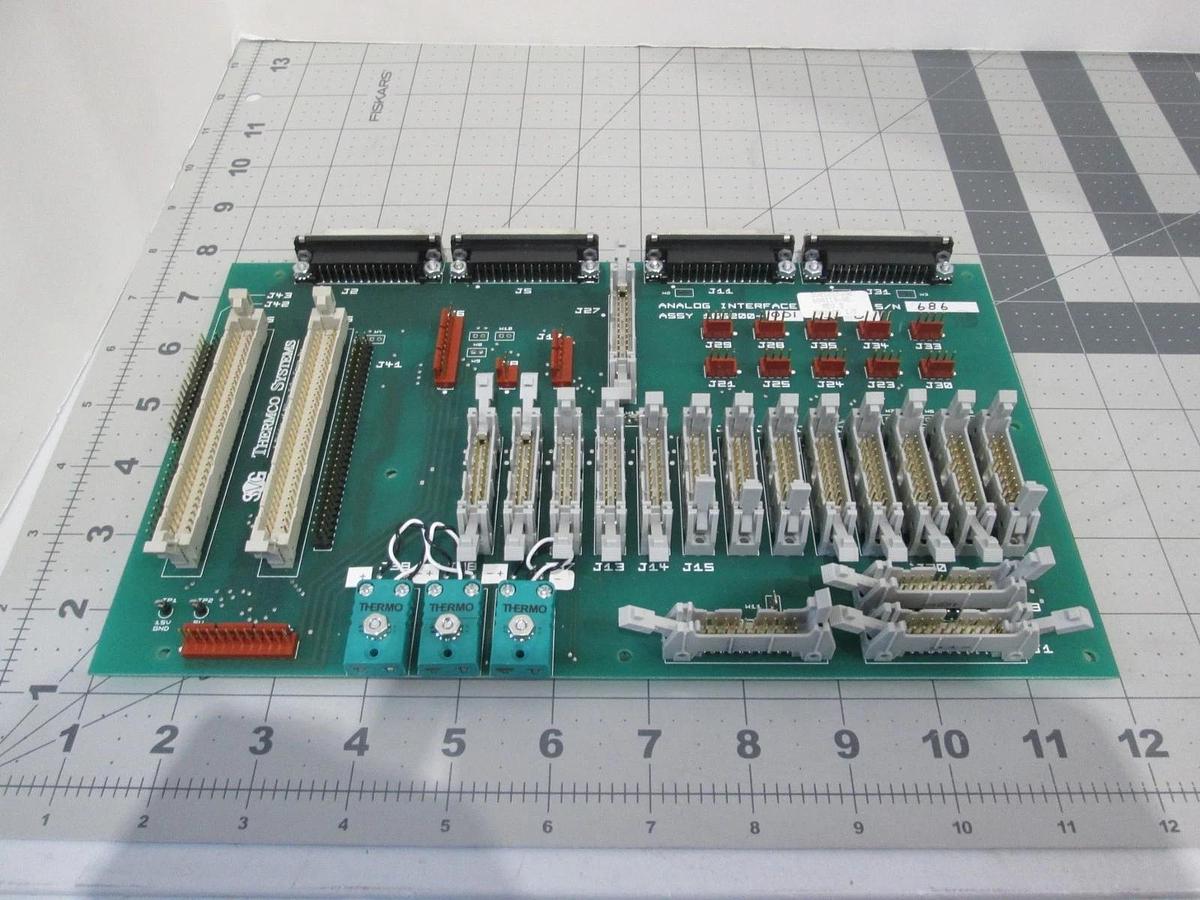 SVG Thermco, 604119-02, Dope TEOS Interface PCB Assy, New