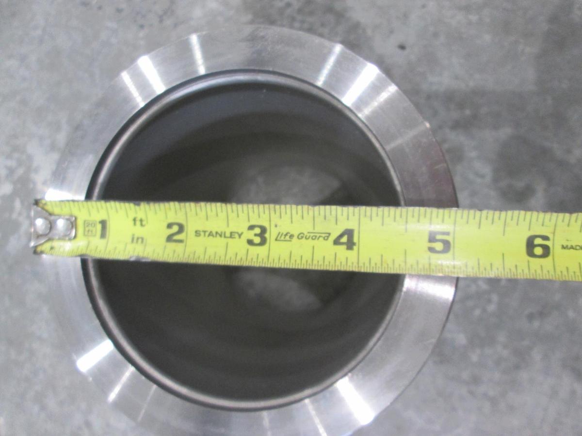 Used Stainless Steel Adapter, 4 1/4", Used