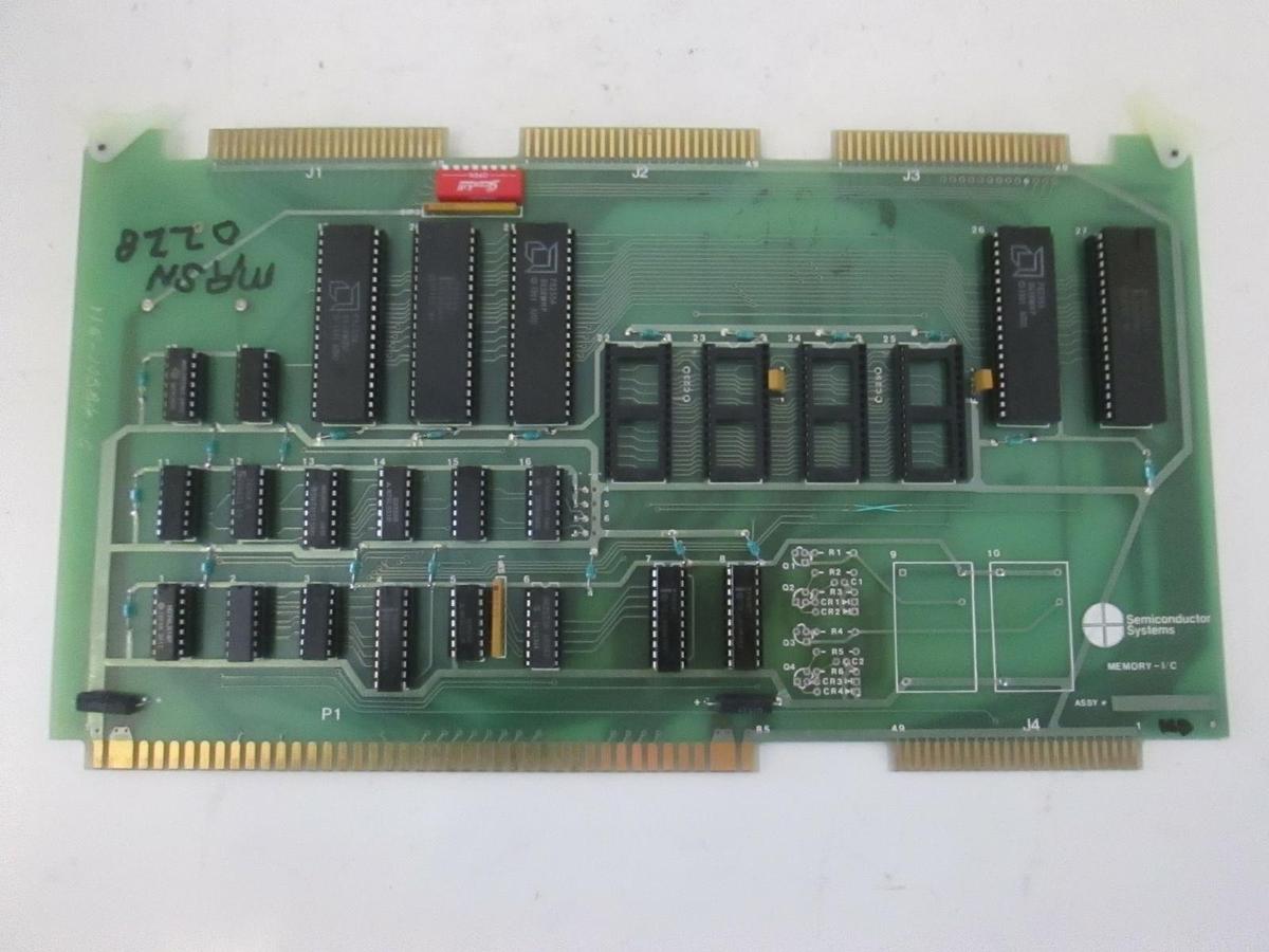 Used Semiconductor Systems Inc. Memory- I/C PCB, 09-009B4-01, Rfrb