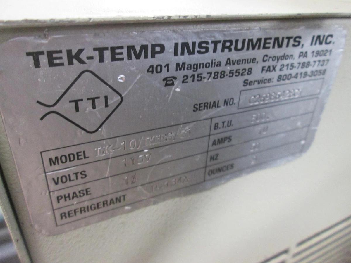 Used TEK-Temp Instruments, LK-10, Light Capacity Chiller, Used