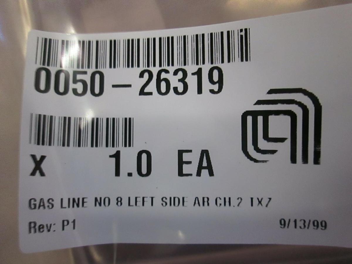 Used AMAT, 0050-26319, Gas Line NO. 8 Left Side AR Ch.2 TXZ, New