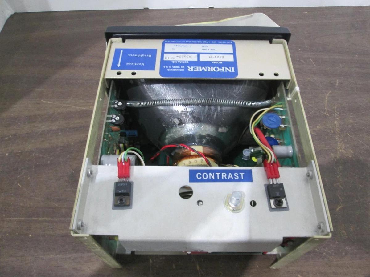 Used CRT Informer, S301-M, Panel Display, Parts