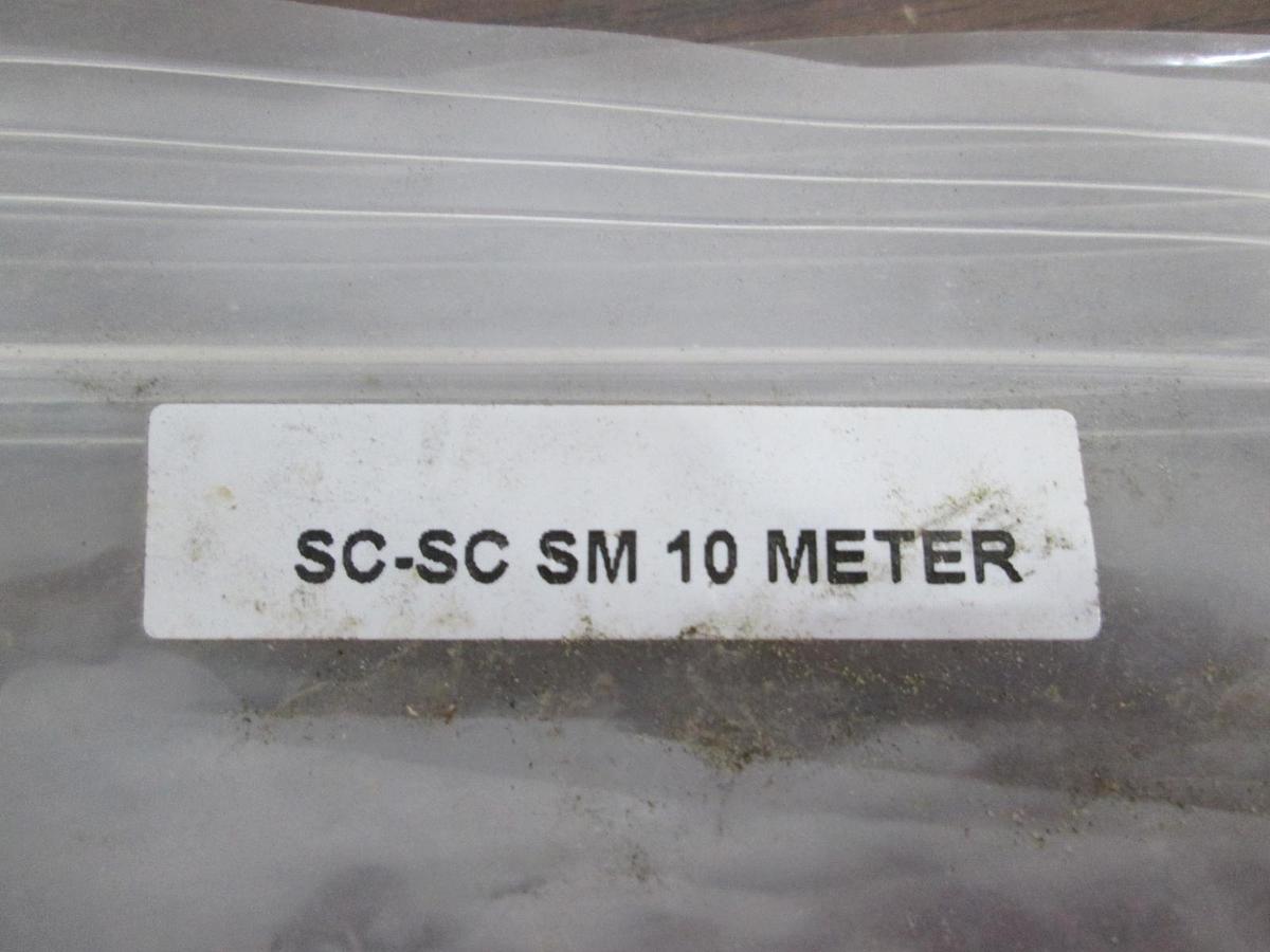 Used FiberWave Corp., SC-SC SM 10 Meter, Fiber Optic Cable, Used