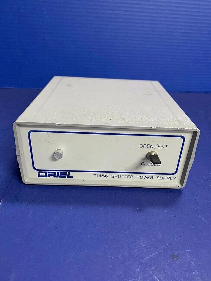 Used Oriel Spectra Physics 71456 Shutter Power Supply, Used