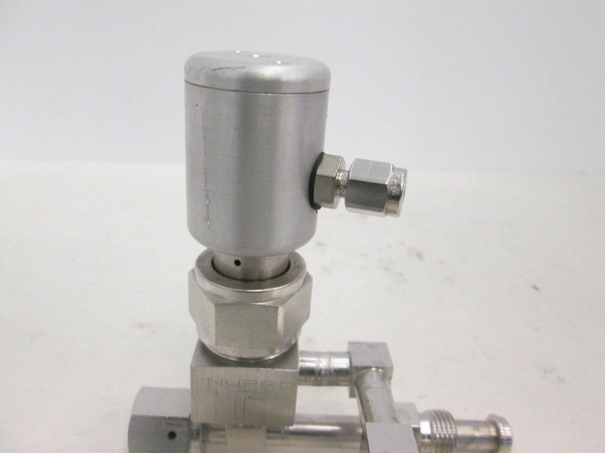 Used Nupro, High Purity Pressure Valve, SS-BNVTW4-A-C, Used