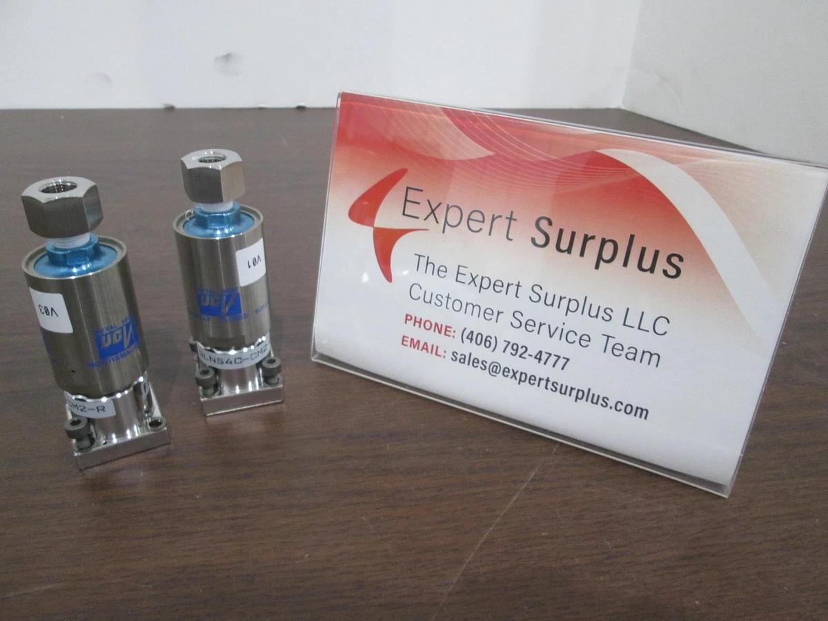 Used Motoyama, 3LNS4C-CM2-R, Metal Diaphragm Valve, Used, Lot of 2