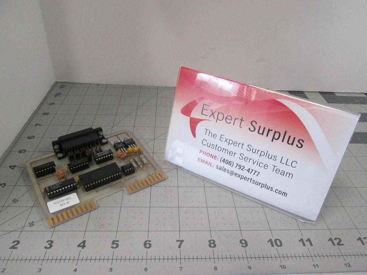 Watkin Johnson, 973753-001, RS-232 PCB Assy for WJ999, New