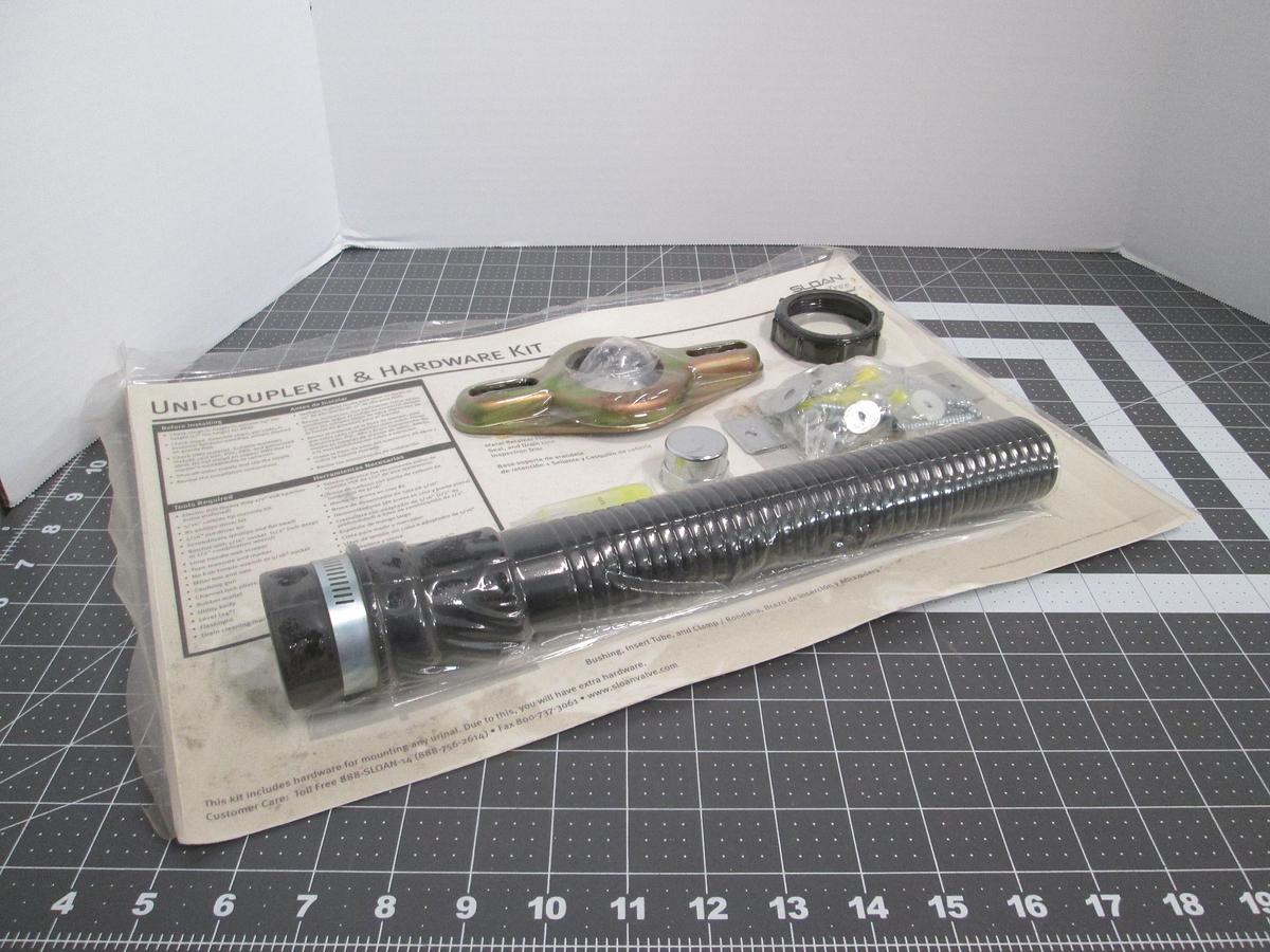 Sloan 1001520 Uni-Coupler II & Hardware Kit Waterfree Urinal NEW NOS
