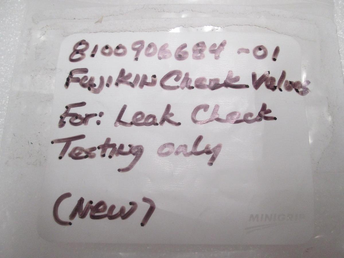 Used Fujikin, Check Valve, K41Z0000, 8100906684, New