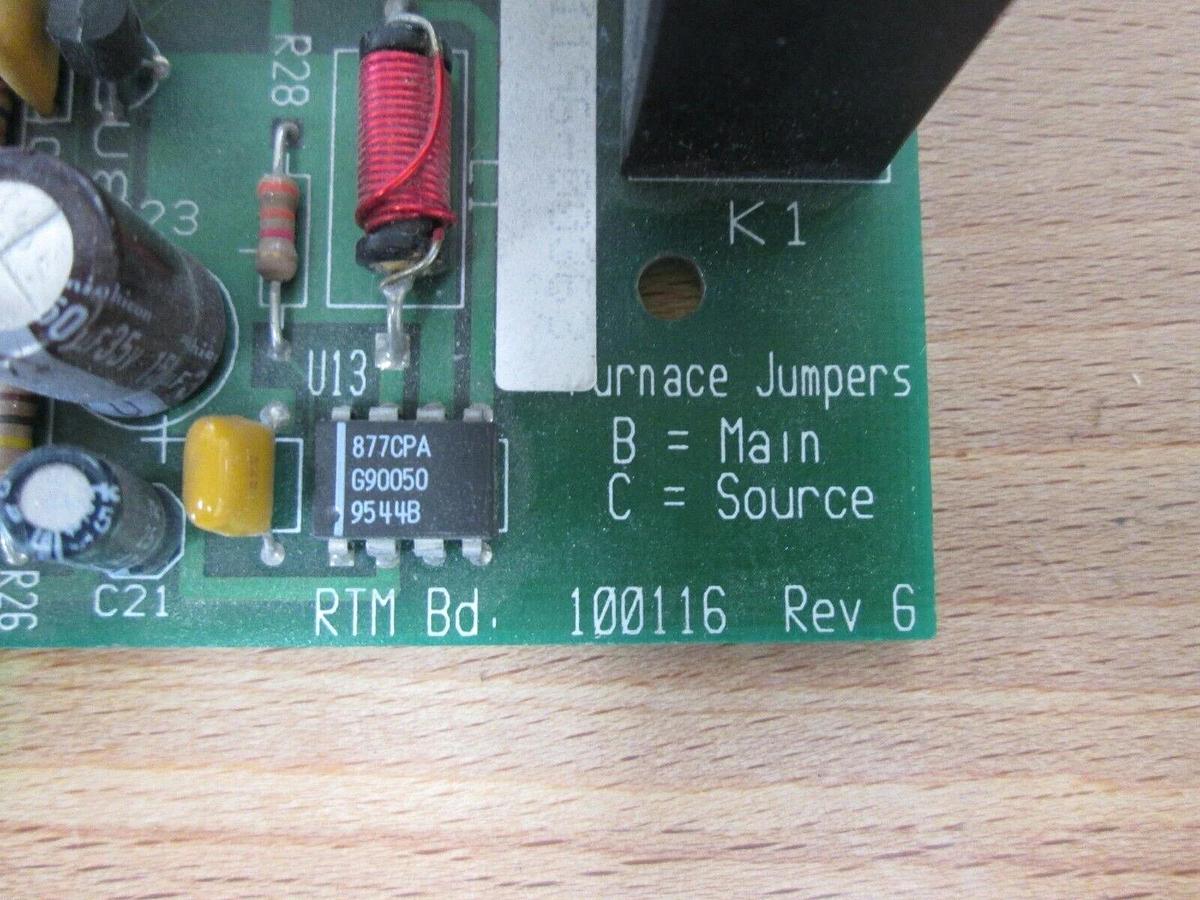 Used RTM Smart Over temp Detection PCB Board rtm 100116