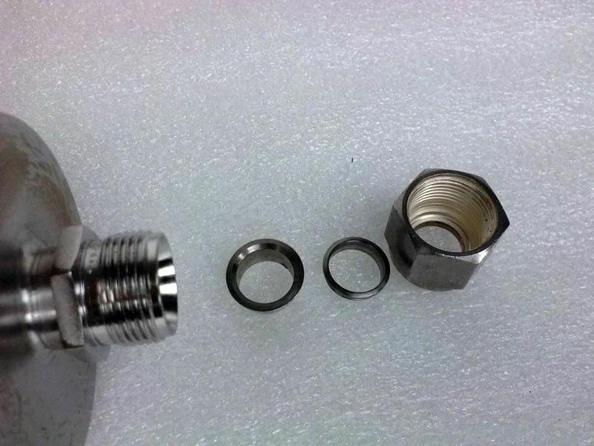 Used APTech Regulator,Parker Valve,Wika Gauge,T.E.M. Gas Filter, Gas Stick Assy, cda