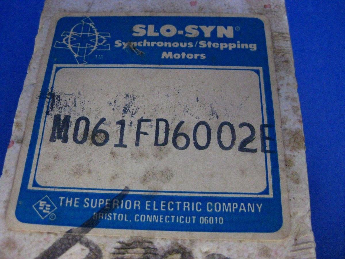 Used Superior Electric M061-FD-6002E, Slo-Syn Stepping Motor, 5VDC, 1A