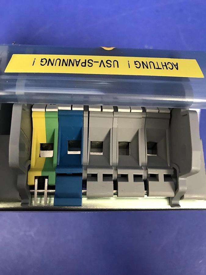Used Moeller X-Pole Z-SM-100/2 Main Switch Assy w/ Phoenix Contact Relays, Used