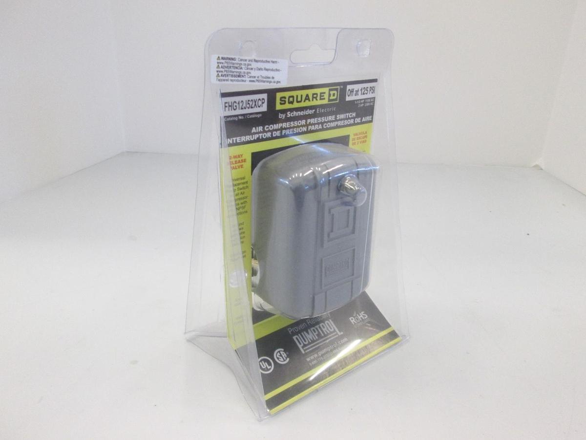 Used Square D, FHG12J52XCP, Pressure Switch Pump, New