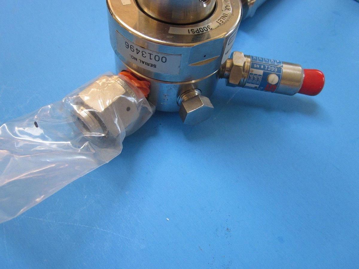High Purity Gas Stick ASSY, 1/2" FVCR, Aptech AP1810 Regulator, SPAN 23-1161