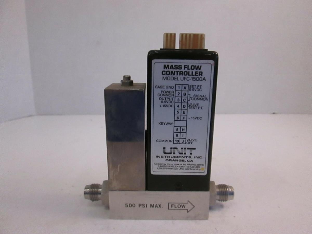 Used Unit UFC-1500A Mass Flow Controller, Gas-CCL3F, 1 SLM