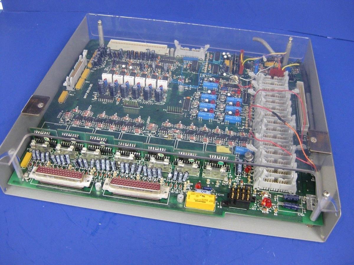 Used Semy Engineering Gas Interface PCB, MYP830400B with Case, Used