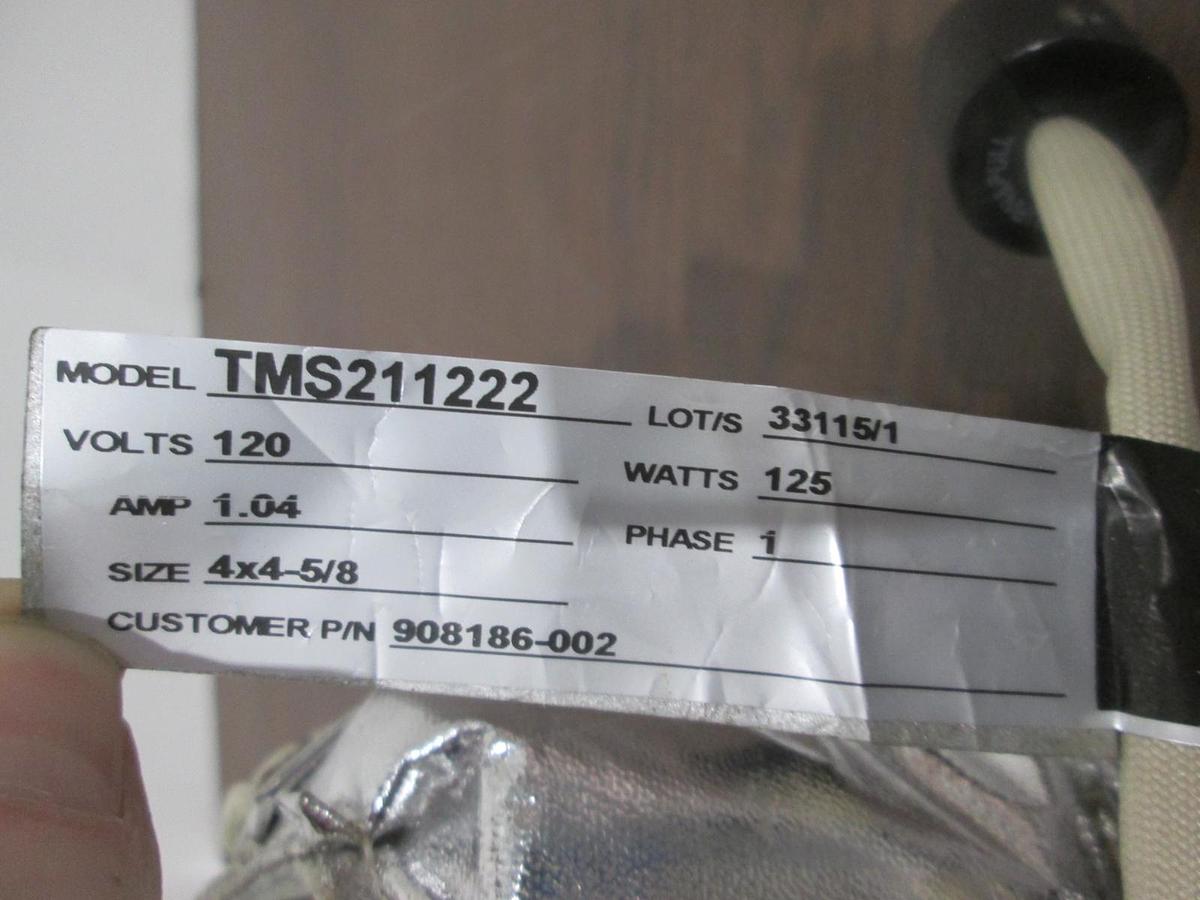 Used SVG, TMS211222, Heater Jacket, 125W, 1 Phase, 1.04A, 120V, Used