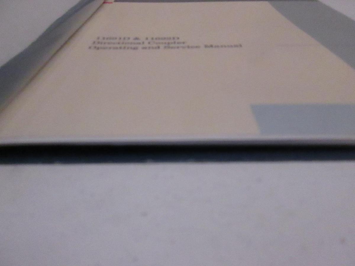 Used HP 11691D and 11692D Directional Coupler Operating and Service Manual, Used