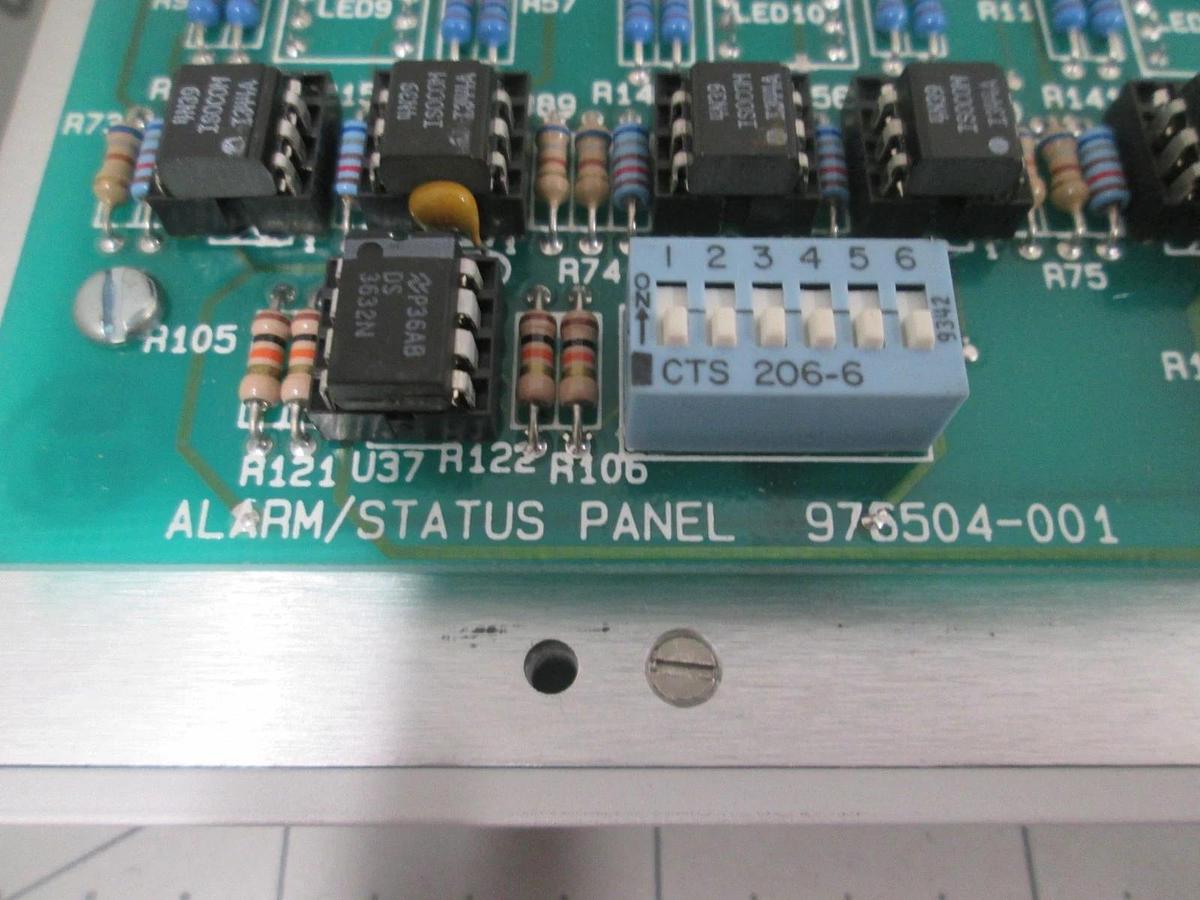 Watkins Johnson, 976504-001, Switch Panel w/ PCB Assy for WJ999 Injector Hoist