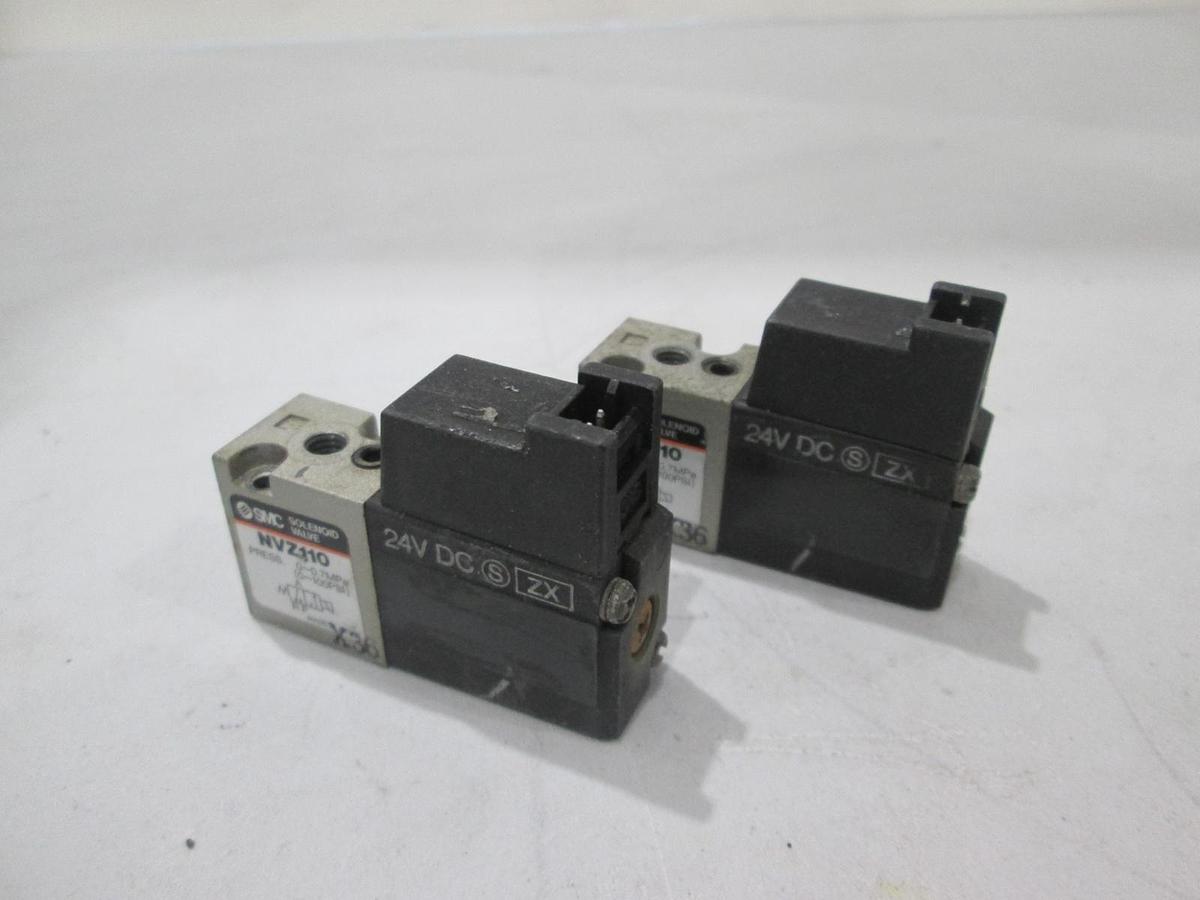 Used SMC, NVZ110, Pneumatic Valve, Used, Lot of 2