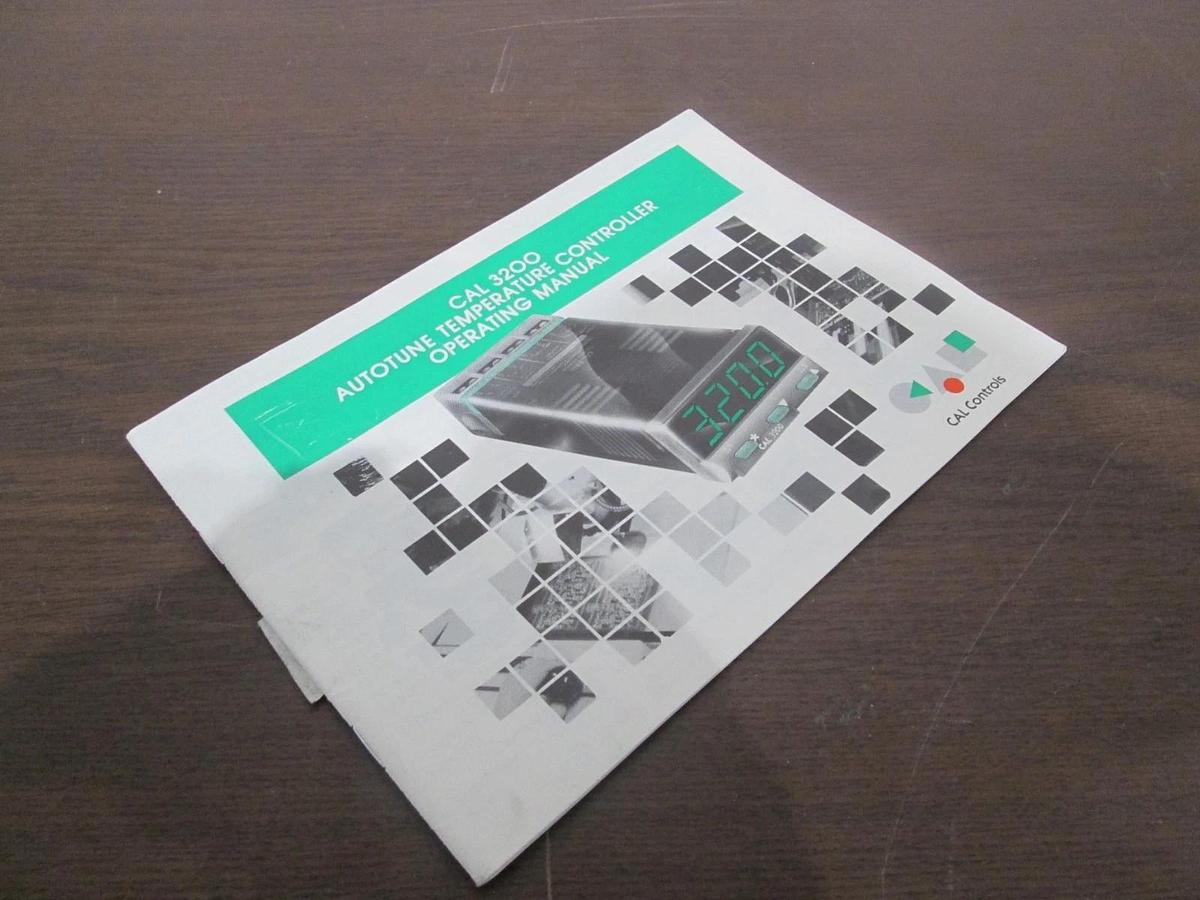 Used CAL Controls, CAL 3200, Autotune Temperature Controller, Operating Manual, Used
