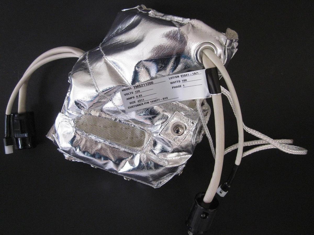 BriskHeat TMS211206 163077-013 VTR Heater Jacket, 120V, 100W, 4x11, Phase 1