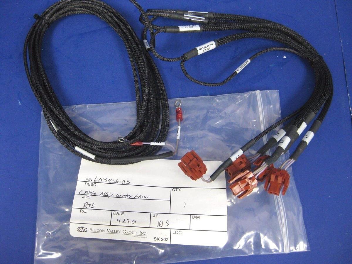Used SPT Micro AVP 8000 furnace cable 603456.05 Water Flow Cable Assembly, New