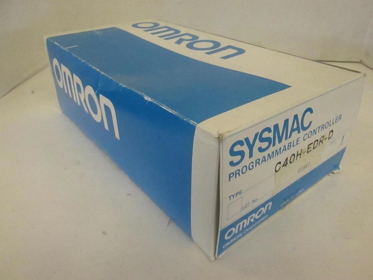 Used Omron, Sysmac Programmable Controller, C40H-EDR-D, New Open Box