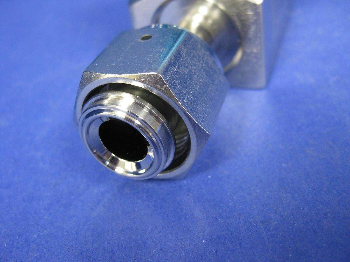 Used Veriflo 935VCR8FTS8XYK, UHP High Flow Valve, 1/2" F Compression x 1/2" FVCR