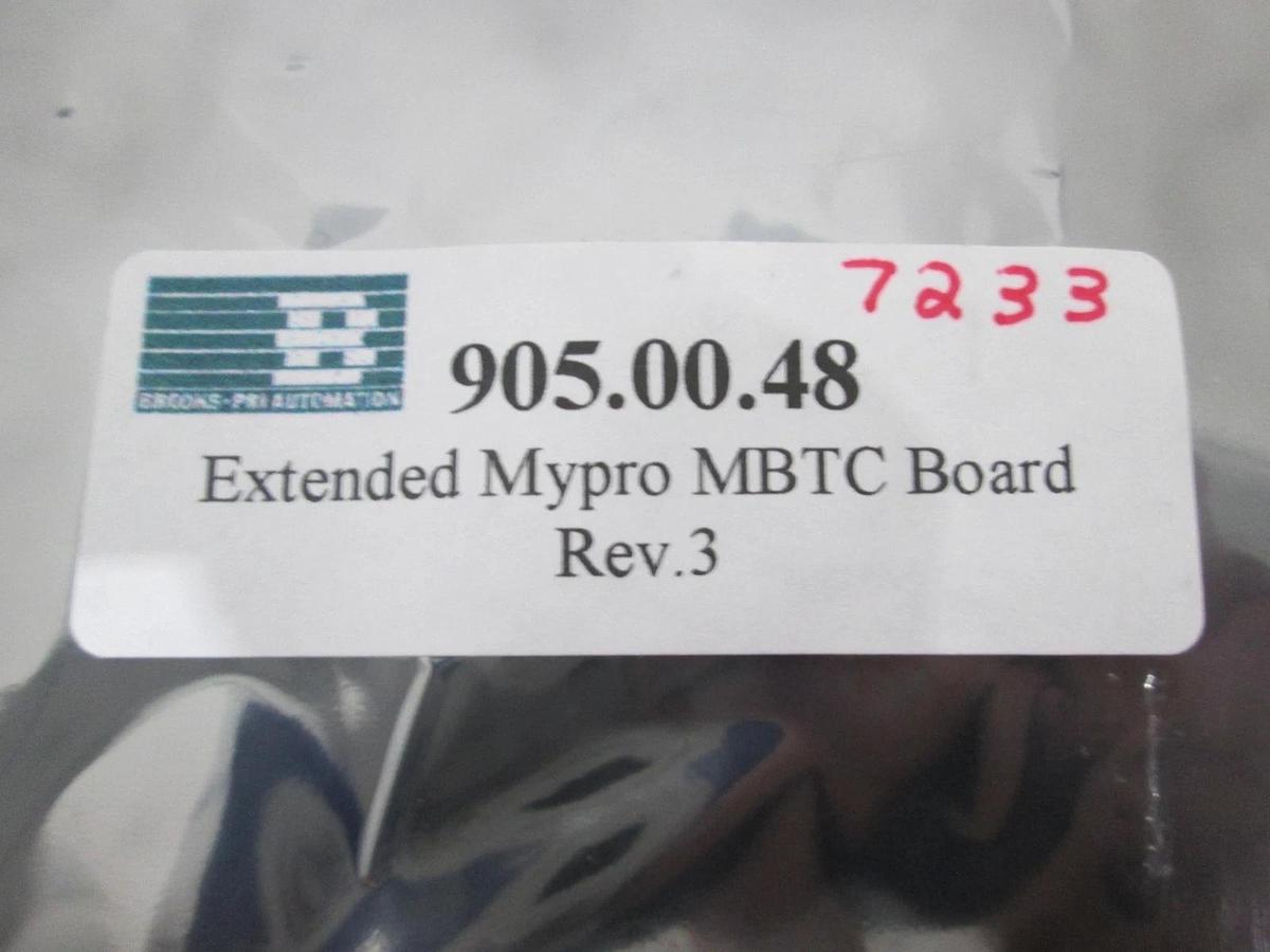 Brooks Automation, 501.01.80, Extended Mypro MBTC Board, New