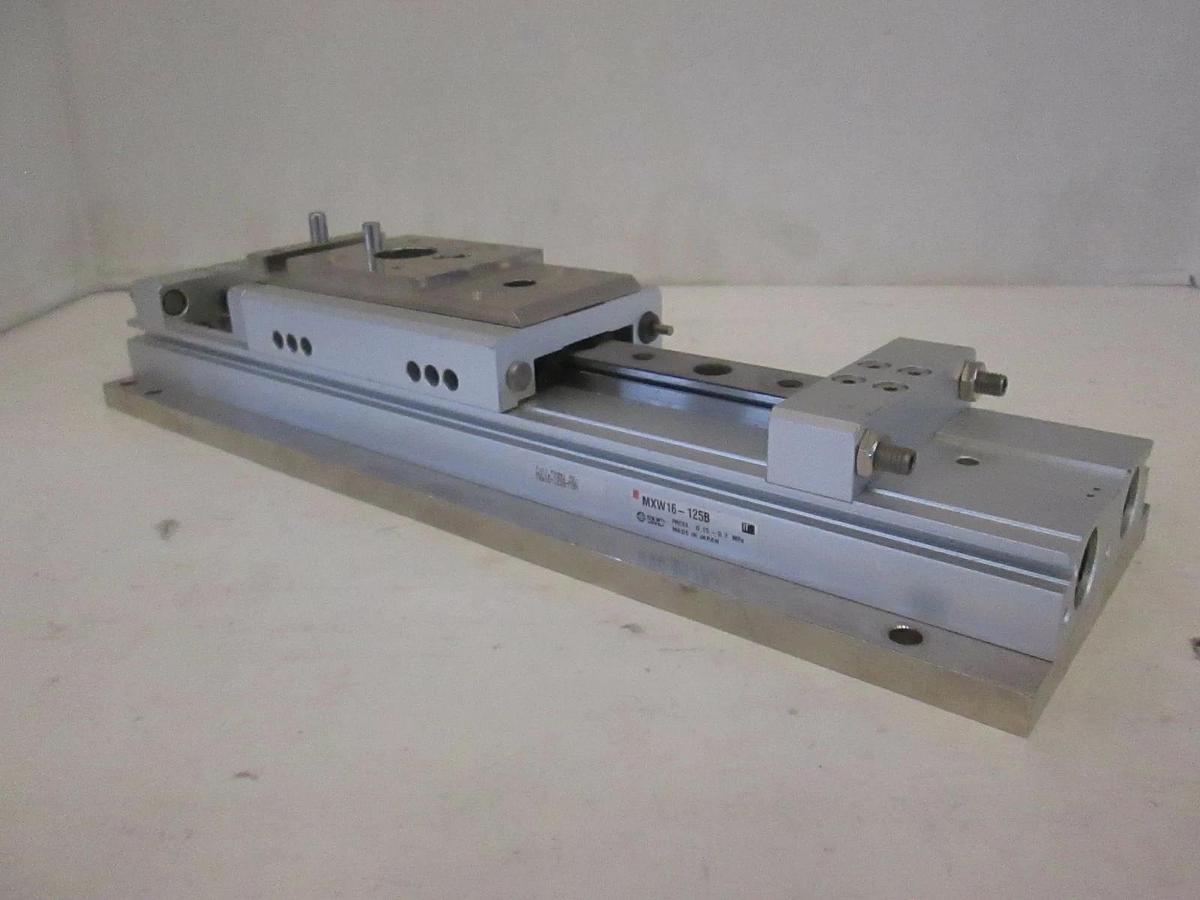 Used SMC, Linear Slide Table, MXW16-125B, Used