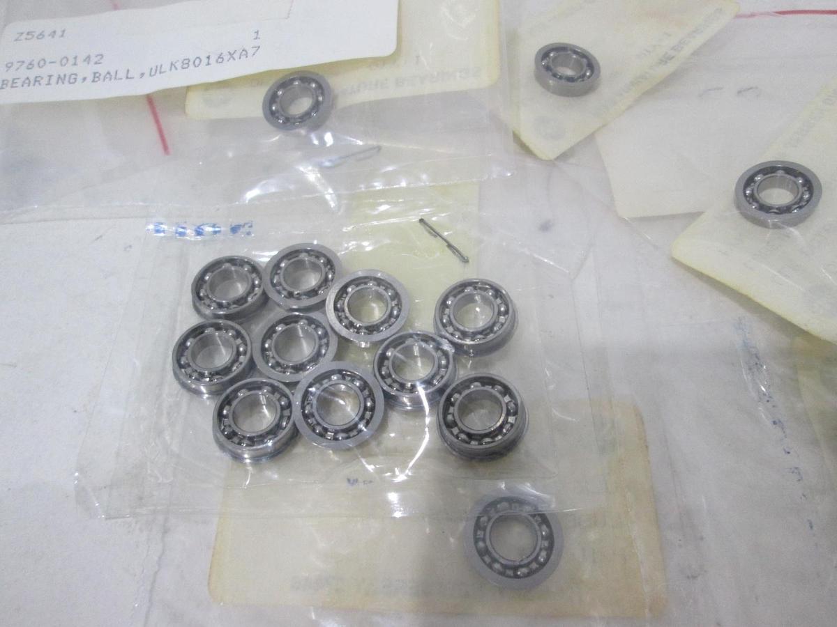 Used RMB Miniature Bearings, ULK 8016X-A7, Ball Bearings, New, Lot of 21