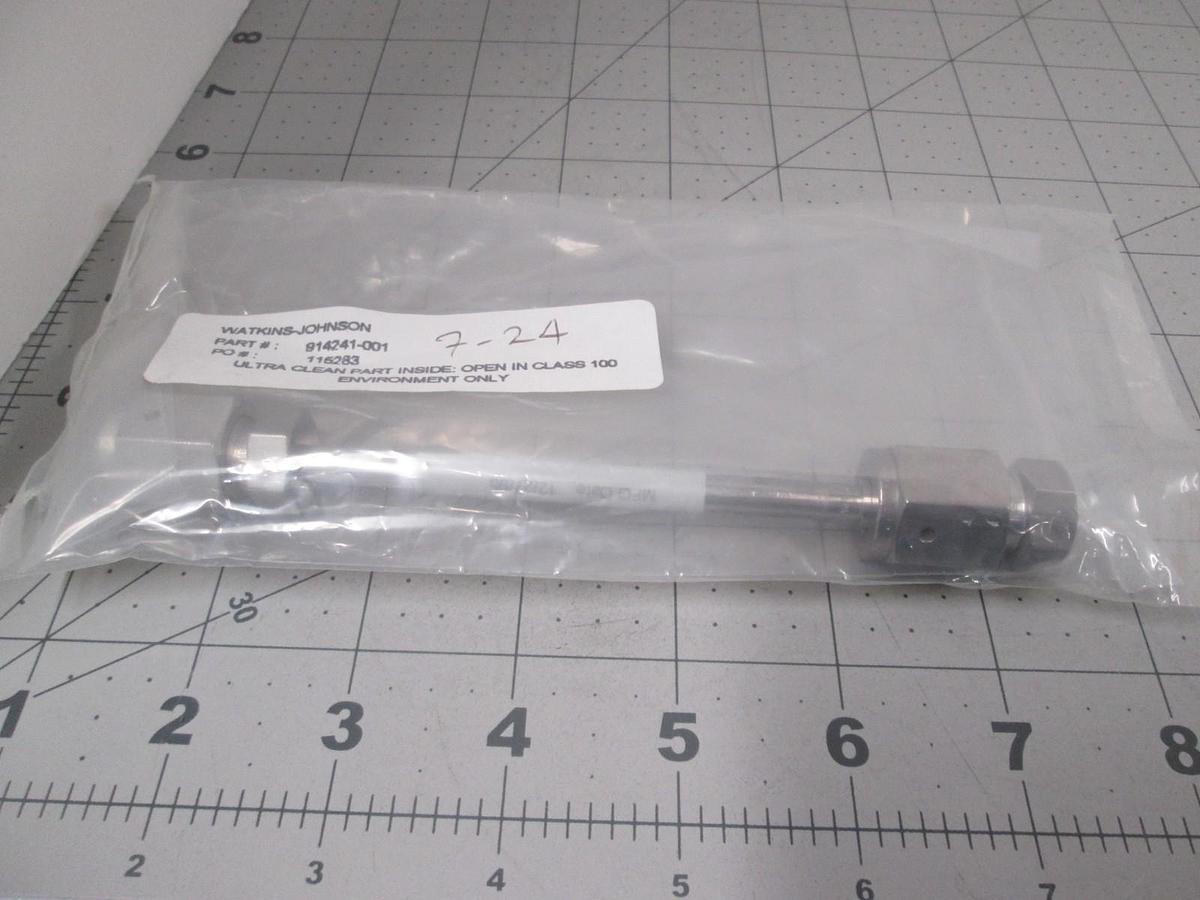 Watkins Johnson, 914241-001, Tylan MFC Gasline, 5 7/8" Tube, New