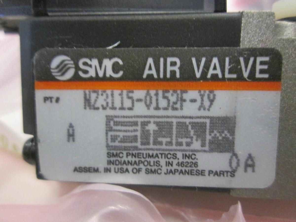 SMC, Pneumatic Air Valve, NZ3115-0152F-X9, New, Lot of 3