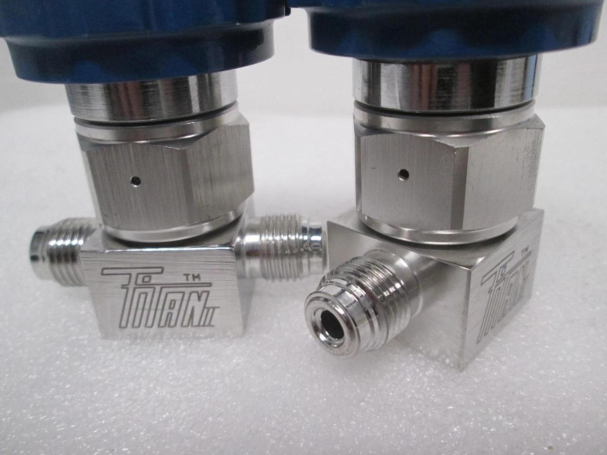 Used Parker UHP, Titan, 316L SCG, 1/4" Valve, Used, Lot of 2