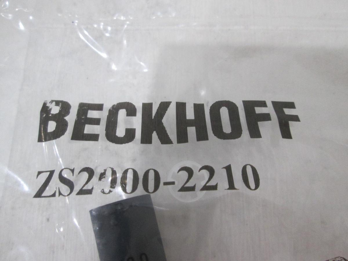 Beckhoff, Male Plug, ZS2000-2210, New, Lot of 6
