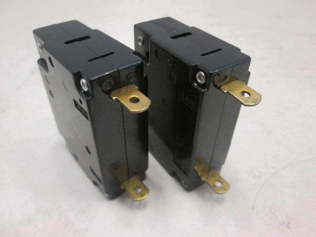 Used Potter & Brumfield, W67X2Q1-3-15, Circuit Breaker Switch, Used, Lot of 2