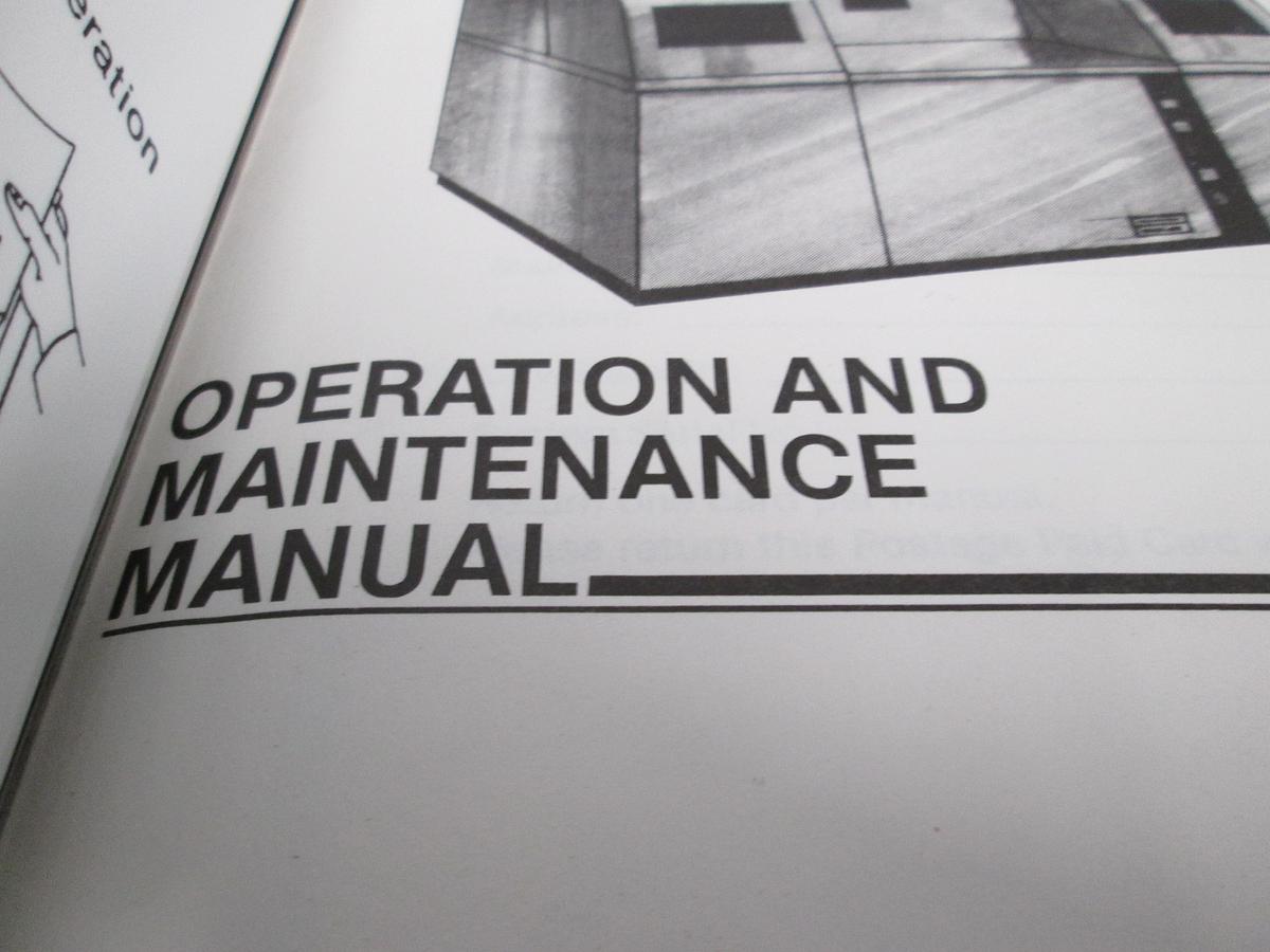 Used TEGAL, 901e Plasma Production Etcher Operation Maintenance Manual OEM