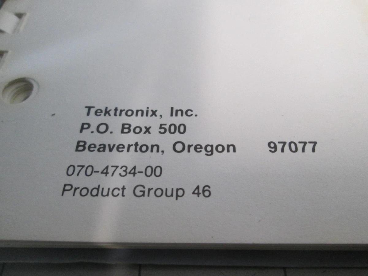 Used Tektronix, 2213A, Oscilloscope Operators, Instruction Manual, Used